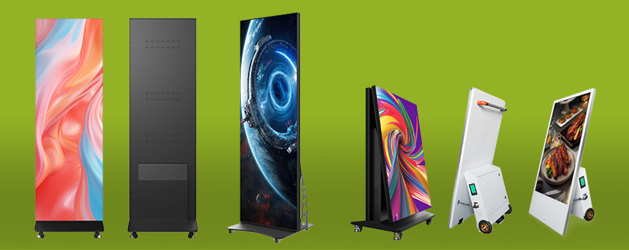 Portable LED and LCD